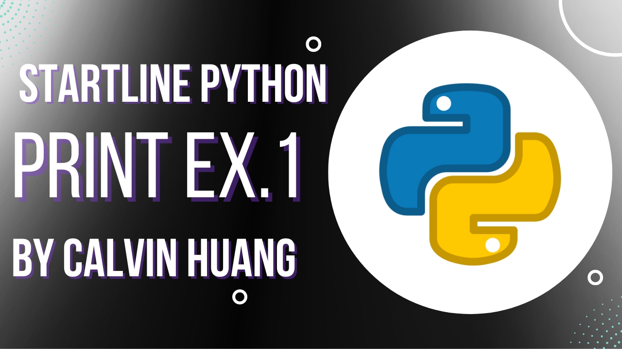 Python Exercises: Printing Smile