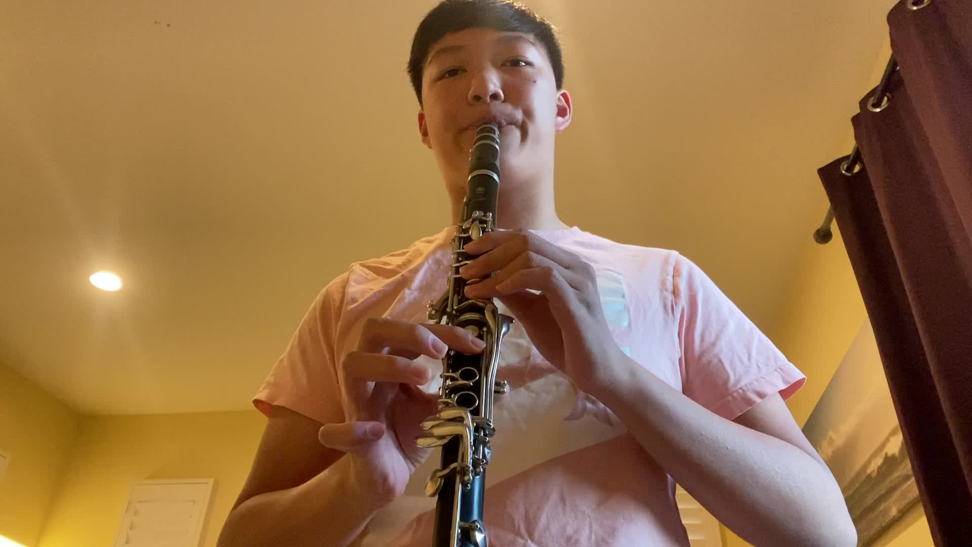 Clarinet - Concert E♭ Major scale