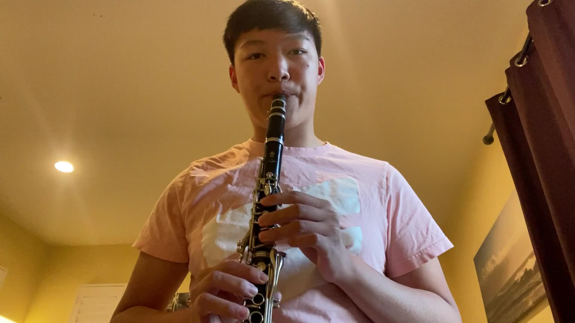 Clarinet - Concert Ab Major scale