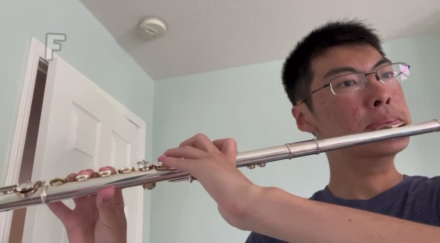 Flute C Major Scale - Aaron Luan