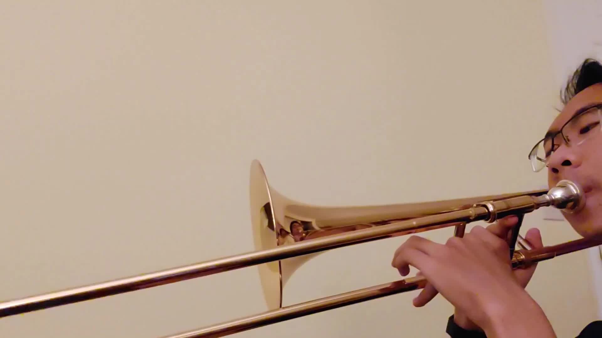 Trombone - F Major Scale