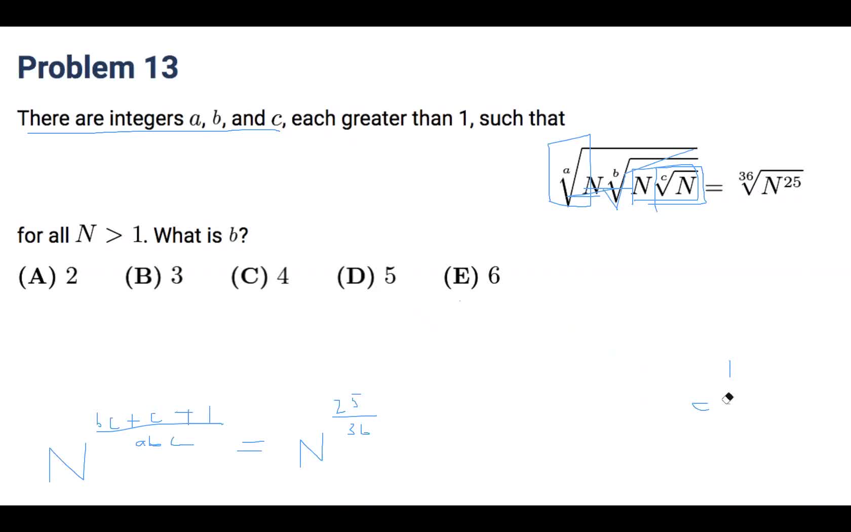 Math - 2020 AMC12A #13 Calvin Huang