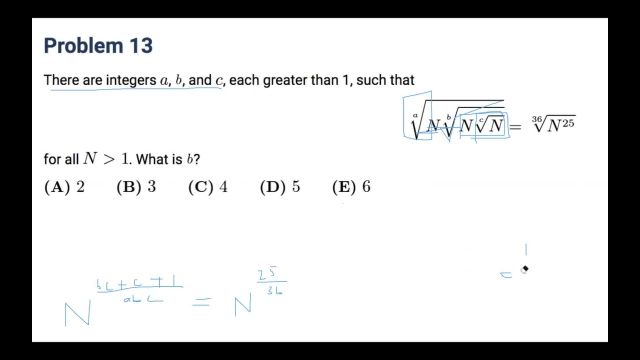 Math - 2020 AMC12A #13 Calvin Huang
